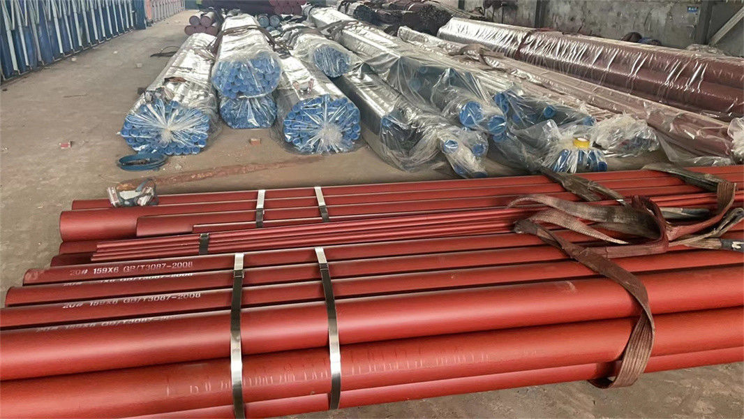 A53 Ce vòng cán nóng ống thép không may carbon cho nồi hơi SMLS