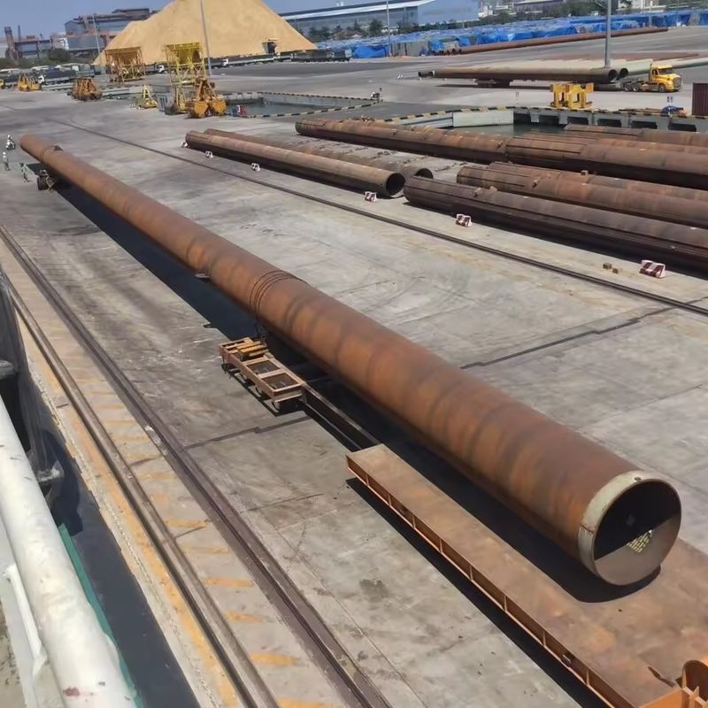 Bơm thép cacbon áp suất cao St37 St52 A106b Bơm cacbon thép không may dầu và khí
